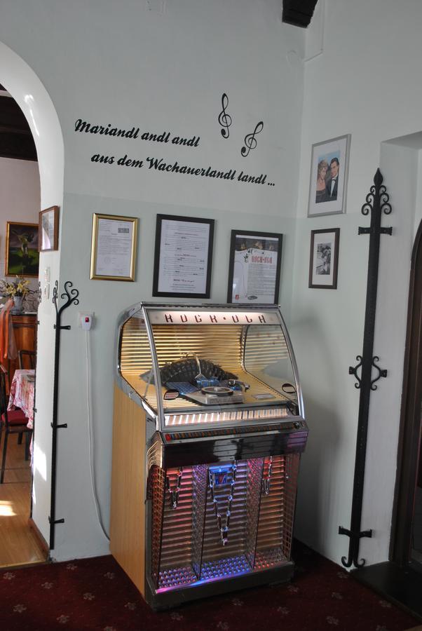 Hotel Mariandl Spitz an der Donau Buitenkant foto