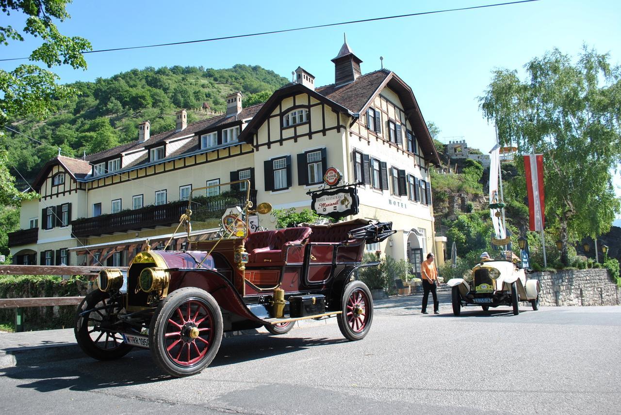 Hotel Mariandl Spitz an der Donau Buitenkant foto