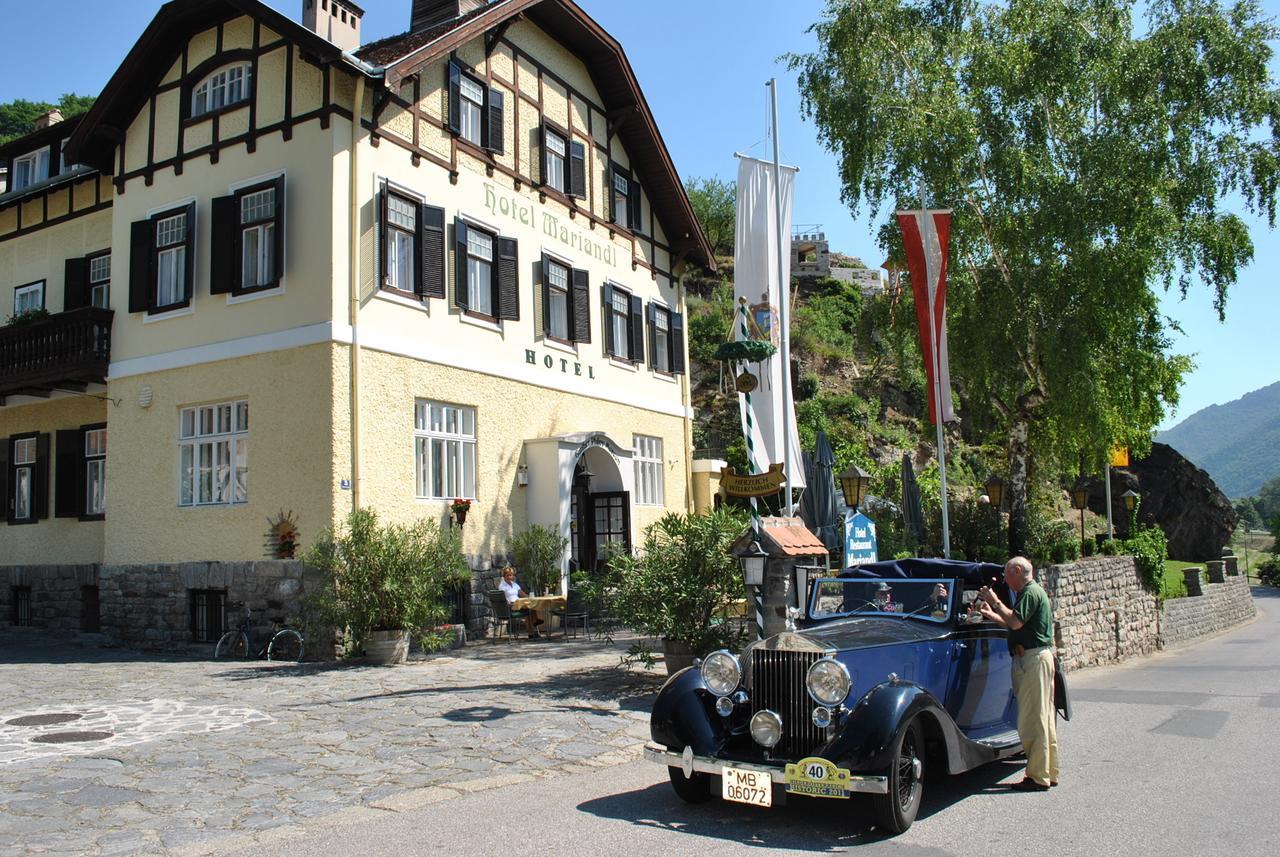 Hotel Mariandl Spitz an der Donau Buitenkant foto