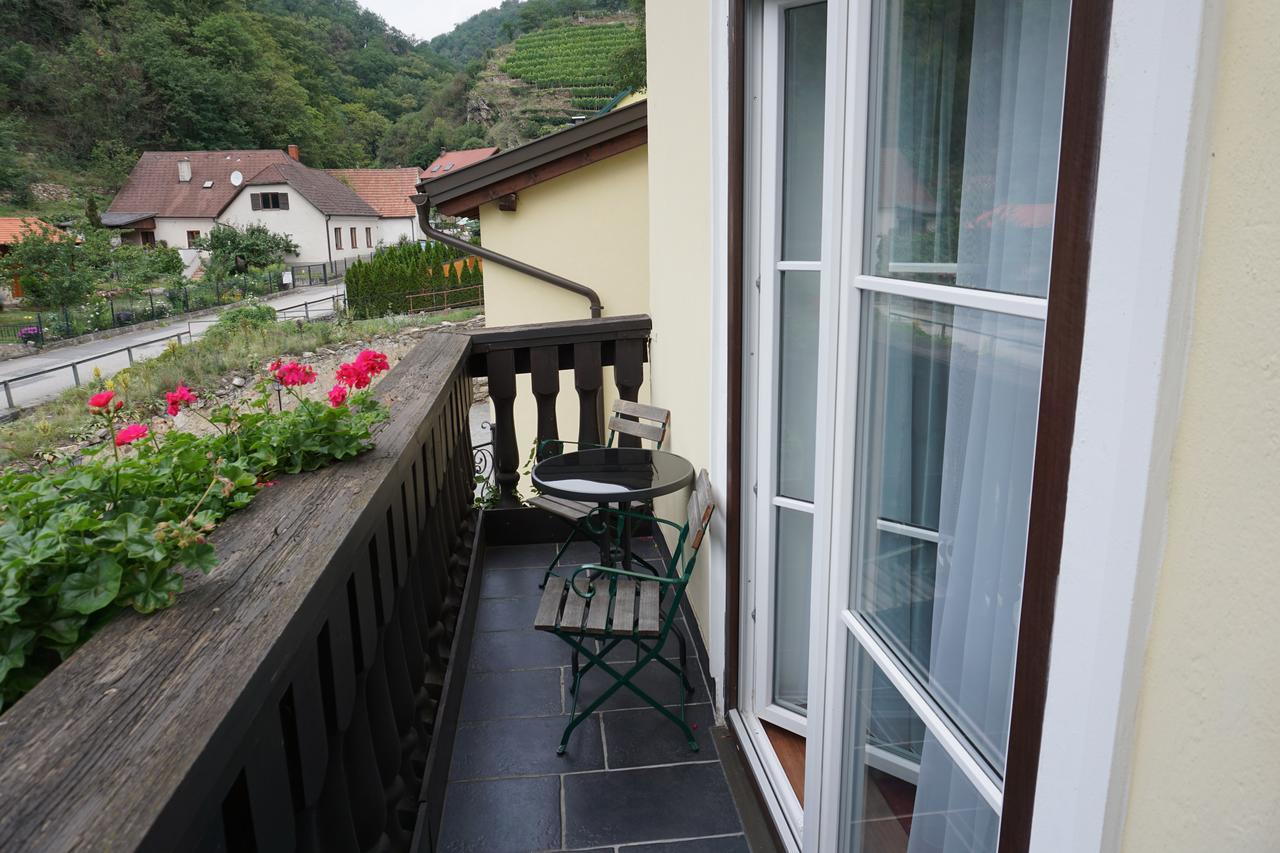 Hotel Mariandl Spitz an der Donau Buitenkant foto