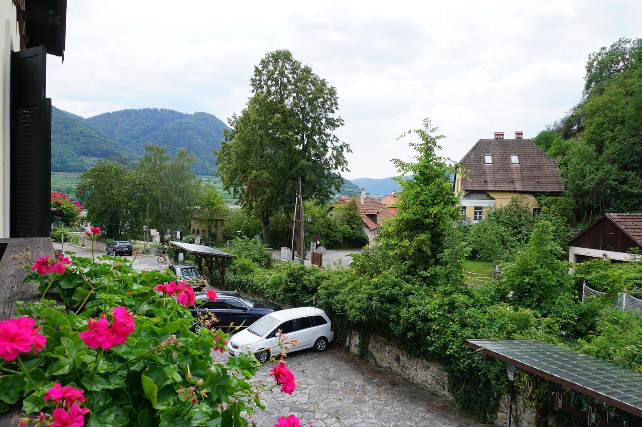 Hotel Mariandl Spitz an der Donau Buitenkant foto